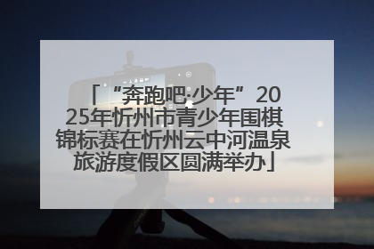 “奔跑吧·少年”2025年忻州市青少年围棋锦标赛在忻州云中河温泉旅游度假区圆满举办