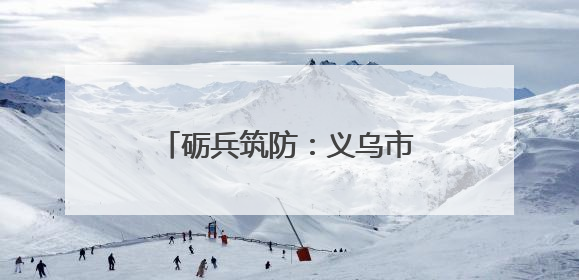 砺兵筑防：义乌市开展全链条防汛防台综合应急演练
