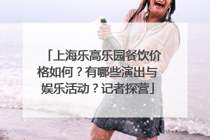 上海乐高乐园餐饮价格如何？有哪些演出与娱乐活动？记者探营