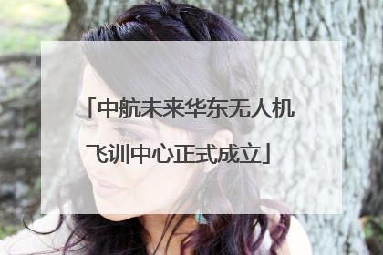 中航未来华东无人机飞训中心正式成立
