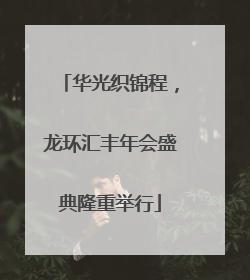 华光织锦程，龙环汇丰年会盛典隆重举行