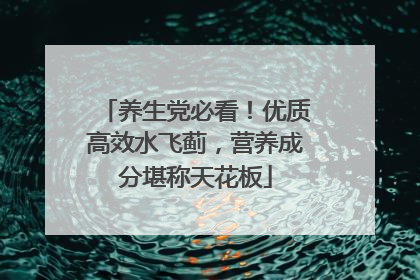 养生党必看！优质高效水飞蓟，营养成分堪称天花板