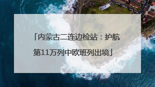 内蒙古二连边检站：护航第11万列中欧班列出境
