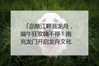 嘉陵江畔赛龙舟，端午狂欢嗨不停！南充龙门开启龙舟文化盛宴｜镜观四川