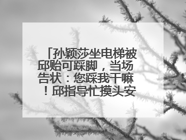 孙颖莎坐电梯被邱贻可踩脚，当场告状：您踩我干嘛！邱指导忙摸头安慰：这孩子
