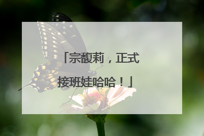宗馥莉，正式接班娃哈哈！
