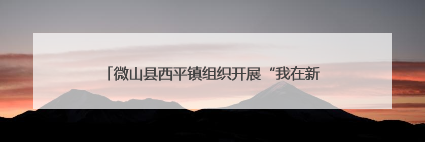 微山县西平镇组织开展“我在新时代文明实践中心过端午”活动
