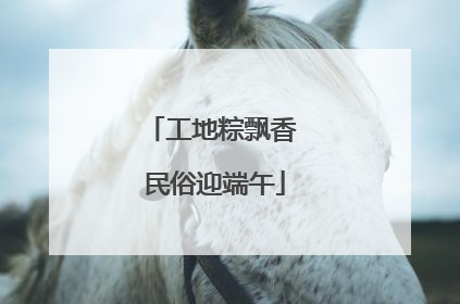 工地粽飘香 民俗迎端午