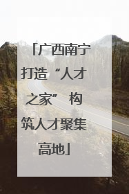 广西南宁打造“人才之家” 构筑人才聚集高地
