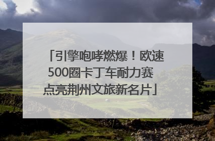 引擎咆哮燃爆！欧速500圈卡丁车耐力赛点亮荆州文旅新名片