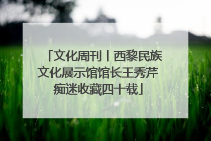 文化周刊丨西黎民族文化展示馆馆长王秀芹痴迷收藏四十载