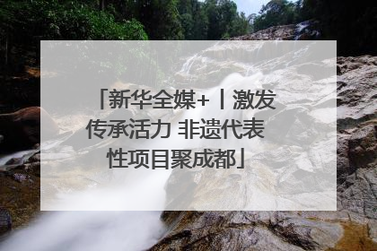 新华全媒+丨激发传承活力 非遗代表性项目聚成都