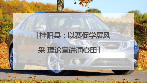 桂阳县：以赛促学展风采 理论宣讲润心田