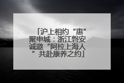 沪上相约“惠”聚申城：浙江磐安诚邀“阿拉上海人”共赴康养之约