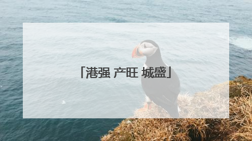 港强 产旺 城盛