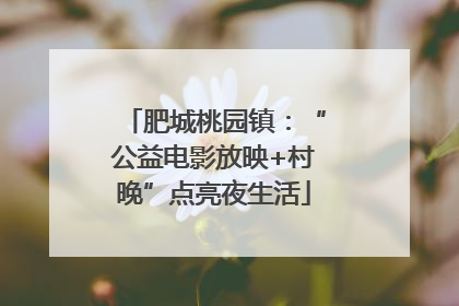 肥城桃园镇：“公益电影放映+村晚”点亮夜生活