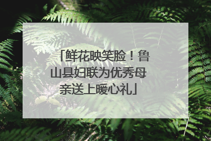 鲜花映笑脸！鲁山县妇联为优秀母亲送上暖心礼