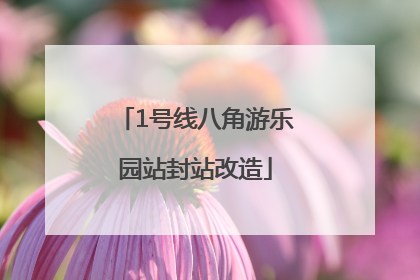 1号线八角游乐园站封站改造
